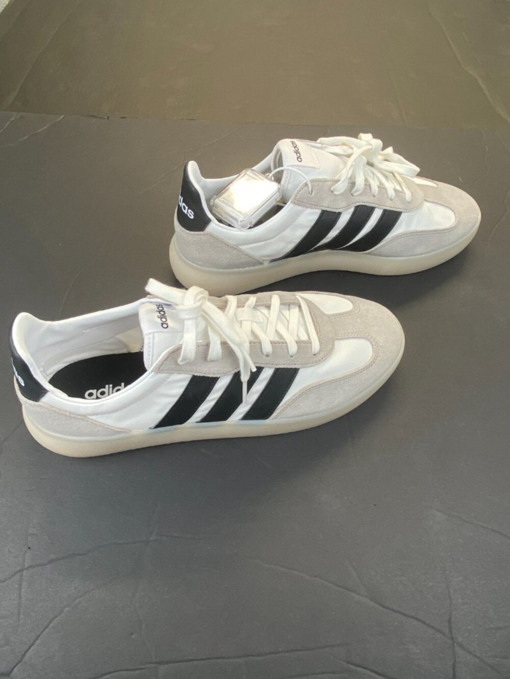 ADIDAS Barreda‎ Decode Shoes Women's Size US 10.5 White/Black/Gray - Picture 8 of 11